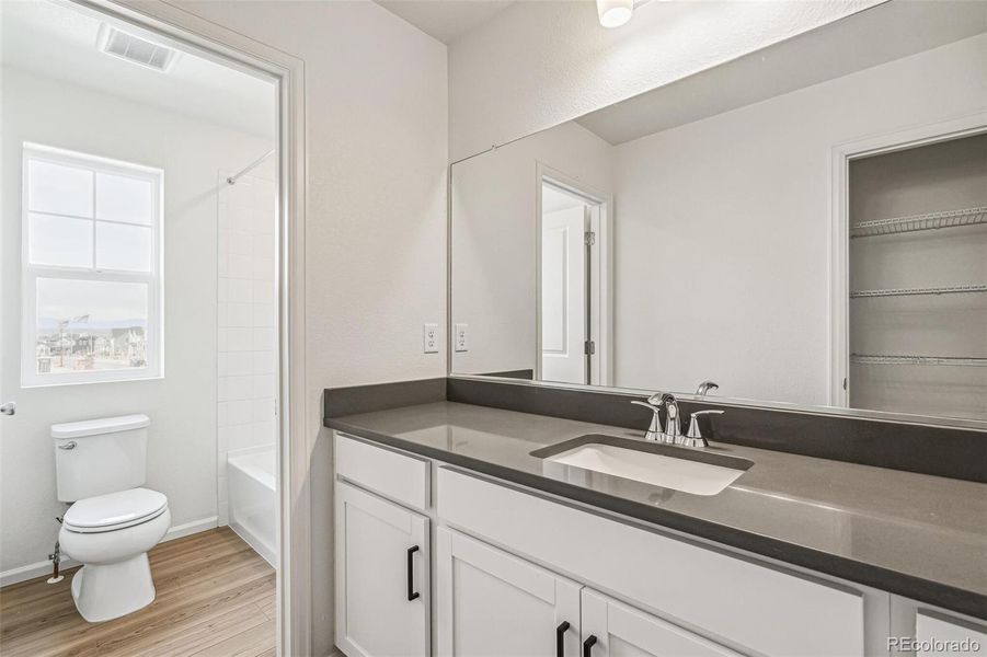 Furnished interior view inside a new home in , Commerce City (Image 5).