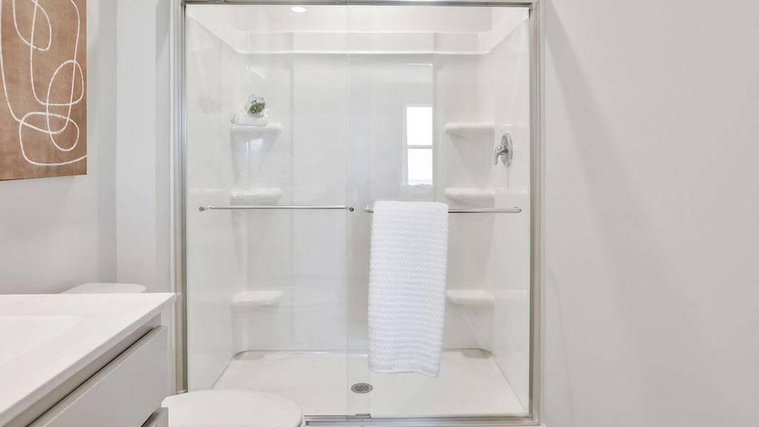 Representative furnished interior of a home built from the MITCHELL TOWNHOME by D.R. Horton in Grayson Park Townhomes, Leland (Image 22). Representative furnished interior of a home built from the MITCHELL TOWNHOME by D.R. Horton in Grayson Park Townhomes, Leland (Image 22).