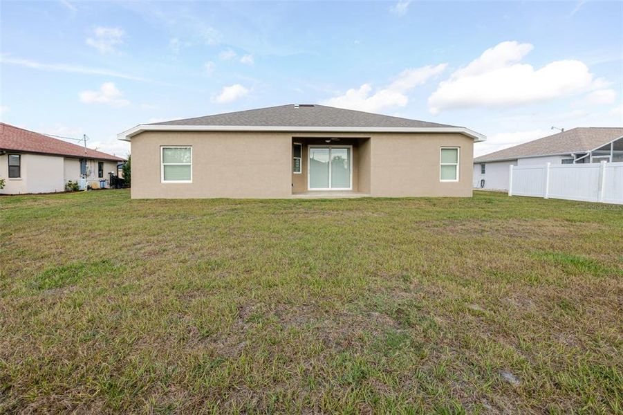 Exterior details and patio area of a home in , Englewood (Image 4).