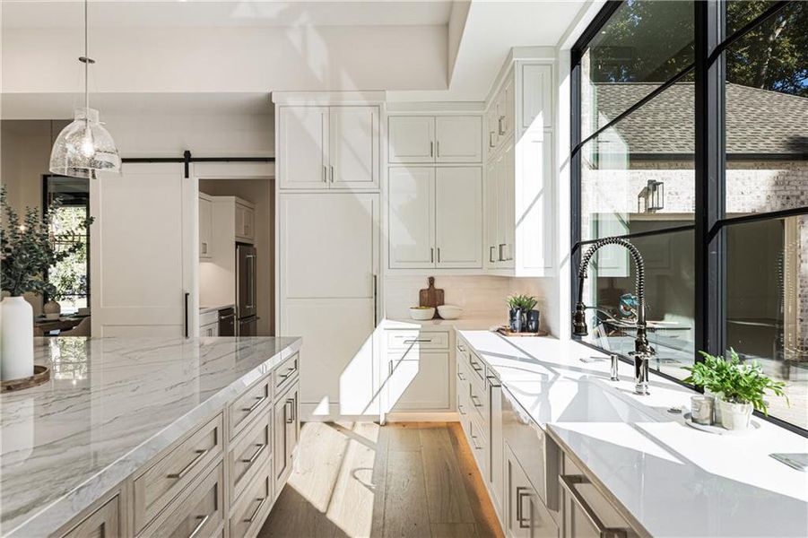Furnished interior view inside a new home in , Alpharetta (Image 15).