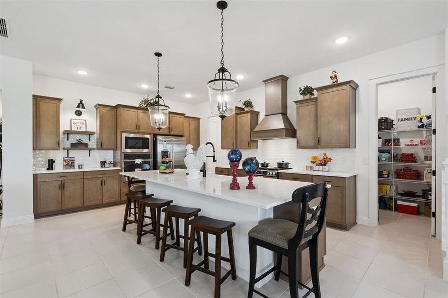 Furnished interior view inside a new home in , Winter Garden (Image 22).