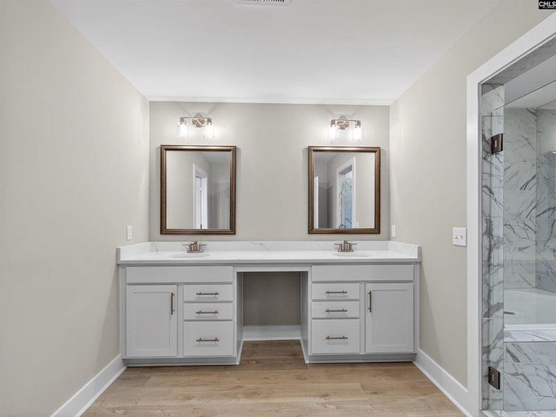 Furnished interior view inside a new home in Collins Cove, Chapin (Image 16).