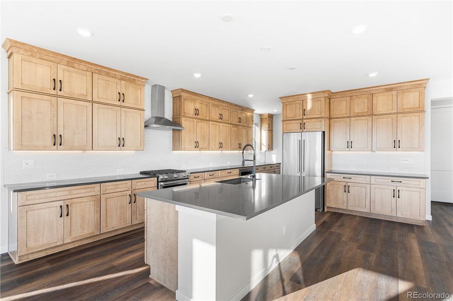 Furnished interior view inside a new home in Portrait at The Canyons, Castle Pines (Image 15).