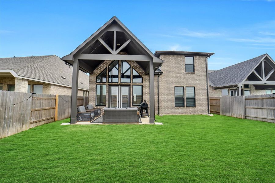 Exterior details and patio area of a home in Elyson 45' & 70', Cypress (Image 23).