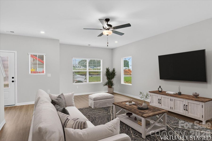 Furnished interior view inside a new home in Rhyne Court, Gastonia (Image 8).