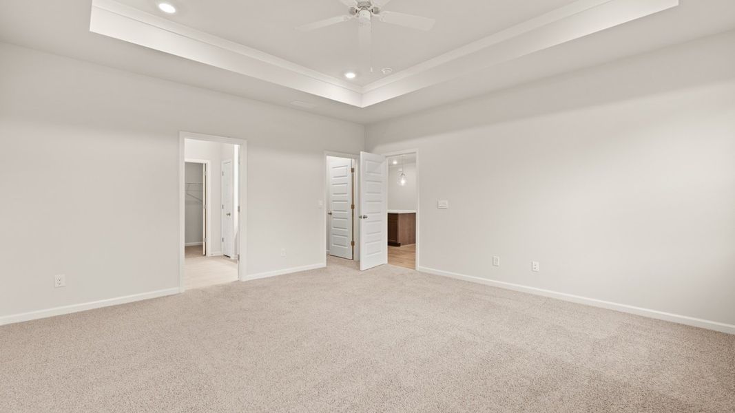 Spacious, unfurnished interior of a new home in Heritage Pointe, Senoia (Image 25).