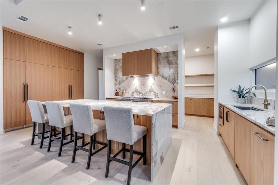 Furnished interior view inside a new home in , Dallas (Image 30).