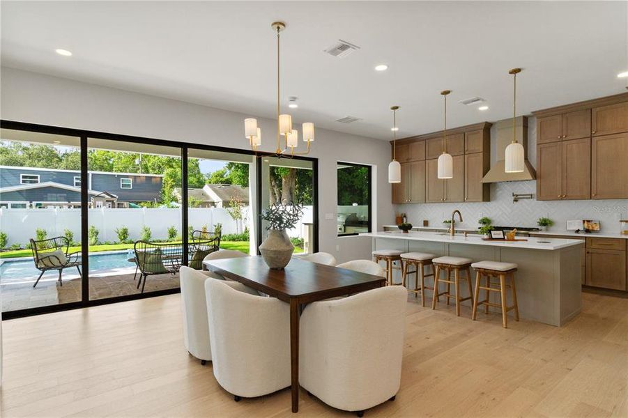 Furnished interior view inside a new home in , Orlando (Image 9). Furnished interior view inside a new home in , Orlando (Image 9).