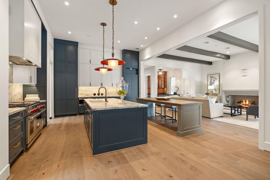 Furnished interior view inside a new home in , Houston (Image 35).