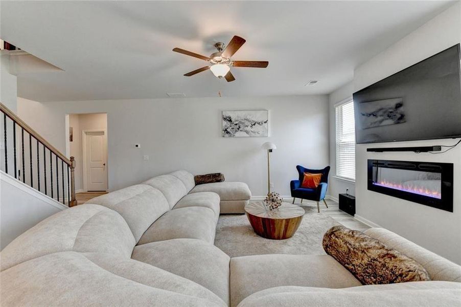 Furnished interior view inside a new home in Adagio, Dacula (Image 10).