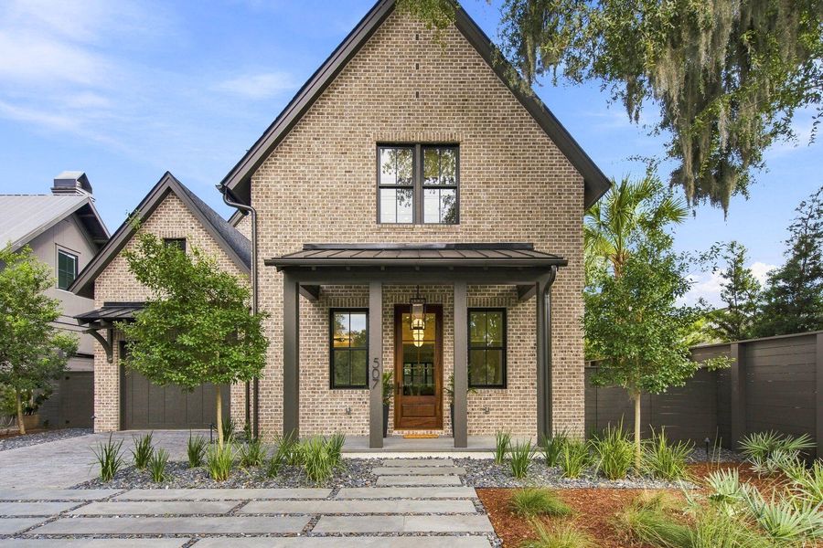 Front exterior of a new home in , Mount Pleasant, SC, highlighting curb appeal (Image 33).
