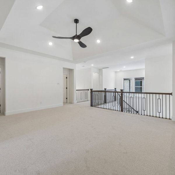 Spacious, unfurnished interior of a new home in The Parks at Wilson Creek, Celina (Image 61). Spacious, unfurnished interior of a new home in The Parks at Wilson Creek, Celina (Image 61).