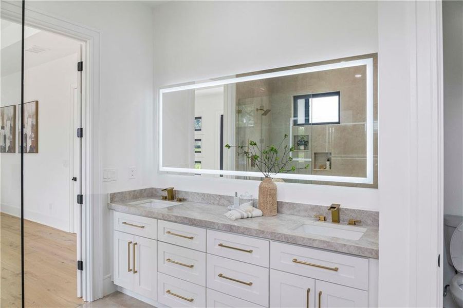 Furnished interior view inside a new home in , Lawrenceville (Image 40). Furnished interior view inside a new home in , Lawrenceville (Image 40).