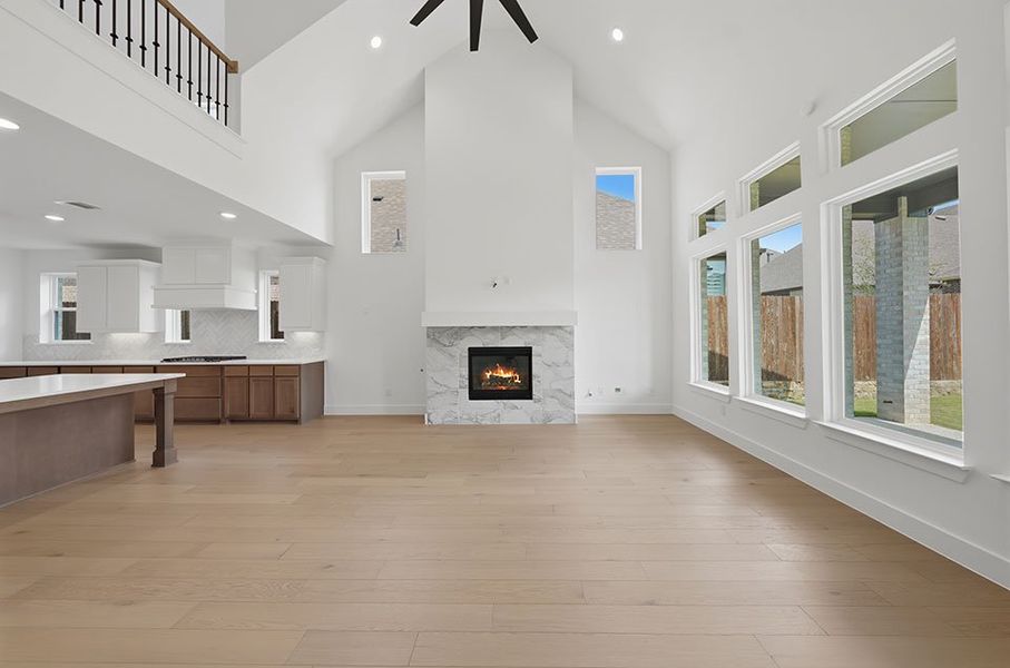 Spacious, unfurnished interior of a new home in Tavolo Park, Fort Worth (Image 28).