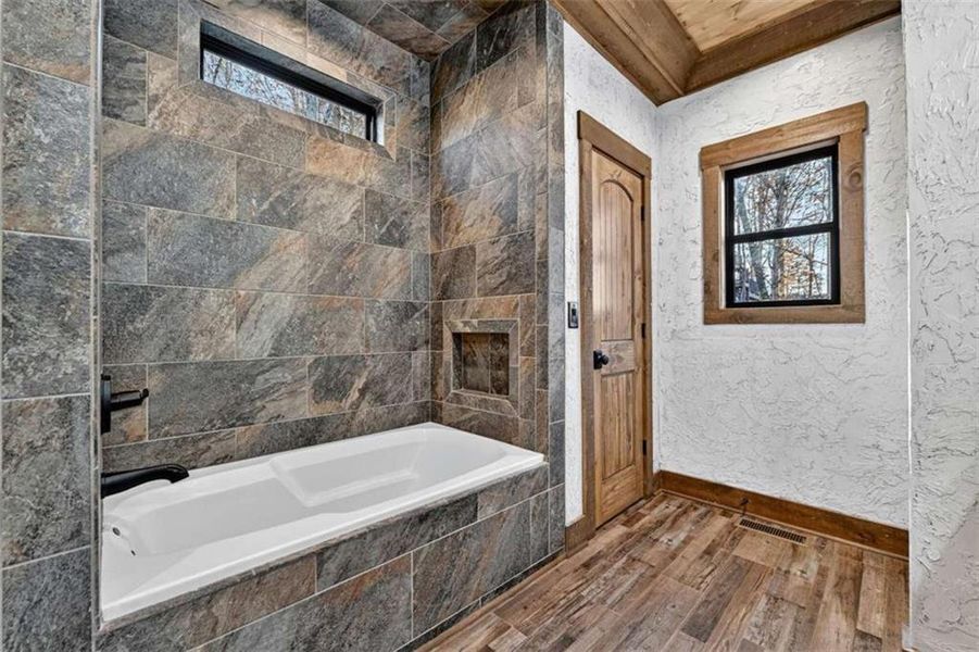 Furnished interior view inside a new home in , Ellijay (Image 12).