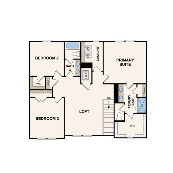 2D floor plan layout of this home in Kingfield, Smyrna, TN (Image 3). 2D floor plan layout of this home in Kingfield, Smyrna, TN (Image 3).