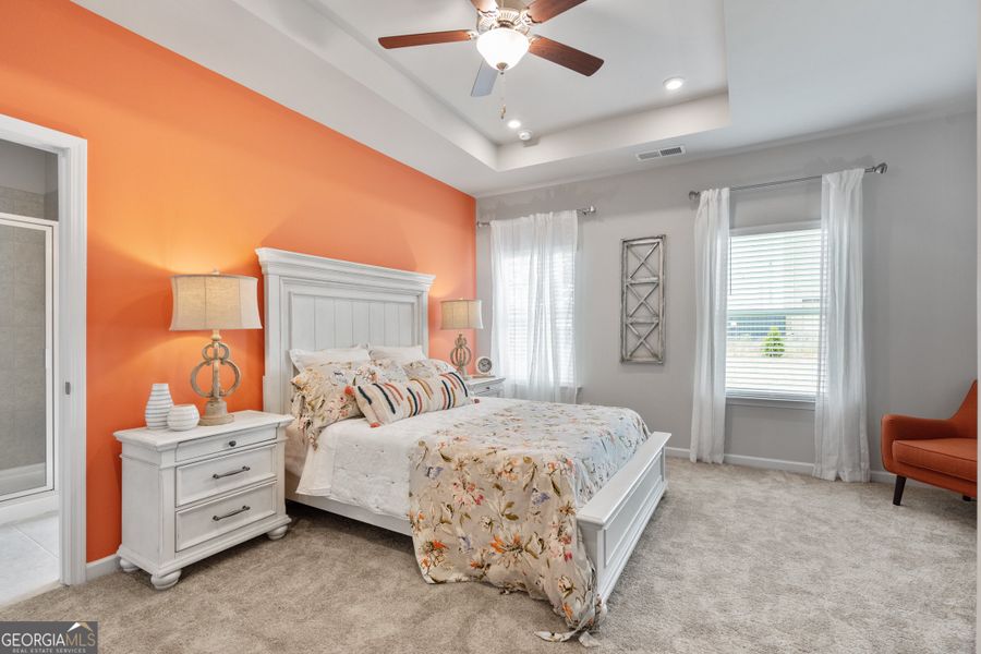 Furnished interior view inside a new home in Crescent Towns, Riverdale (Image 25).