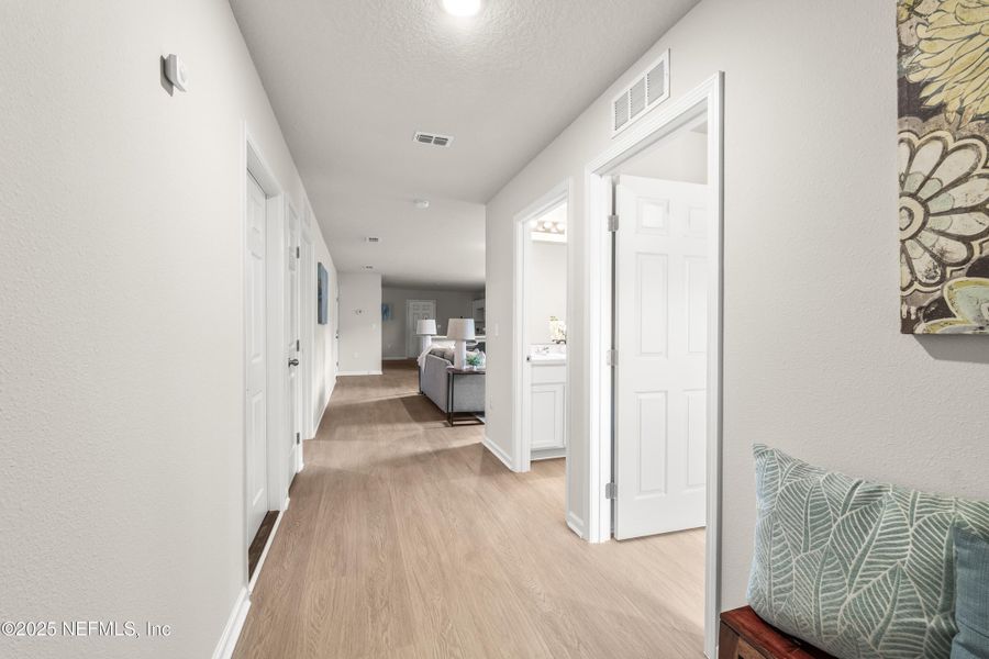 Furnished interior view inside a new home in , Jacksonville (Image 12).