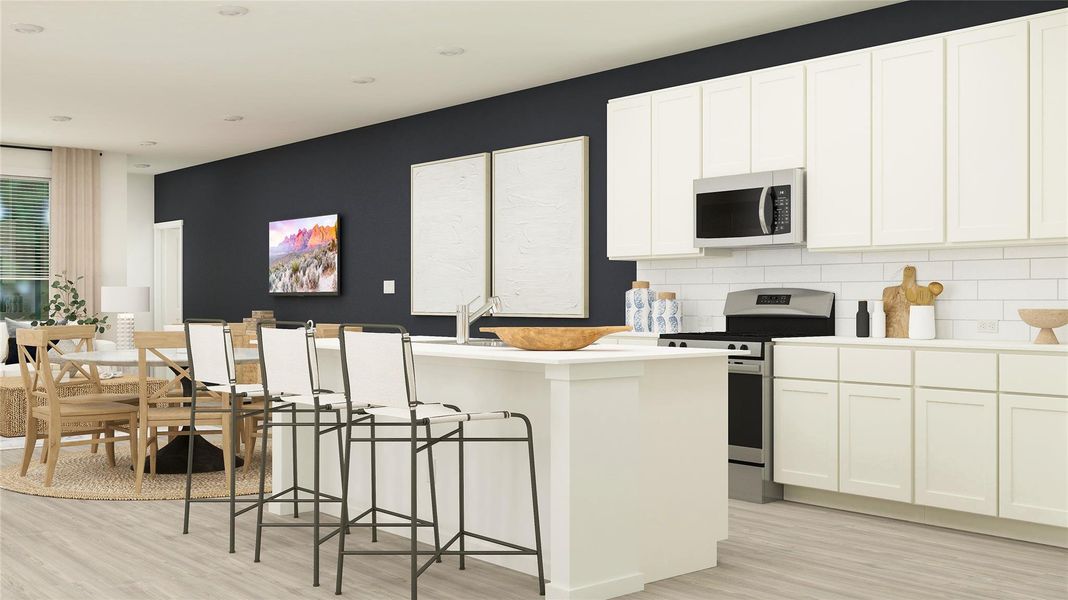 Furnished interior view inside a new home in Esperanza, Richmond (Image 9).