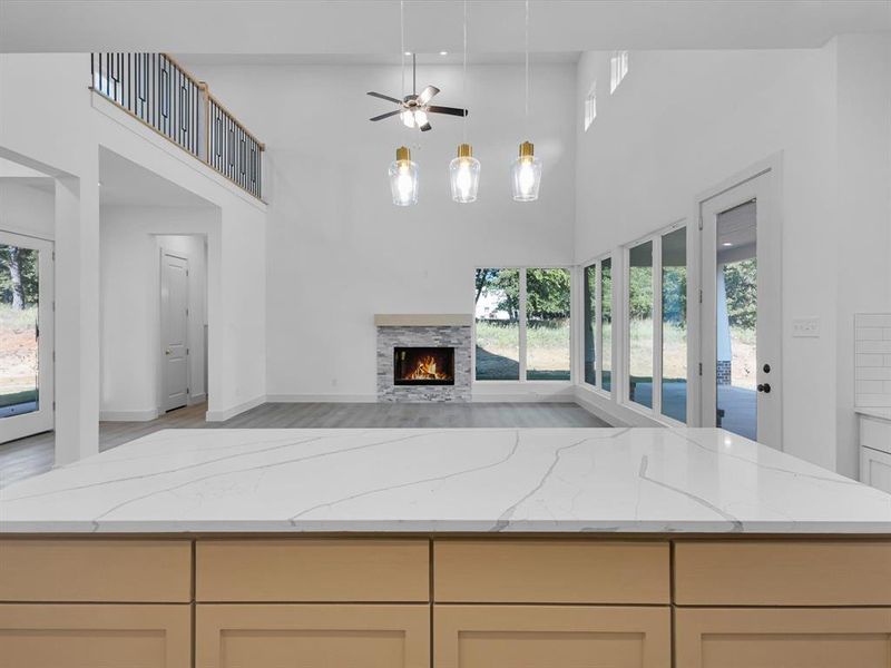 Furnished interior view inside a new home in , Sunset (Image 12). Furnished interior view inside a new home in , Sunset (Image 12).