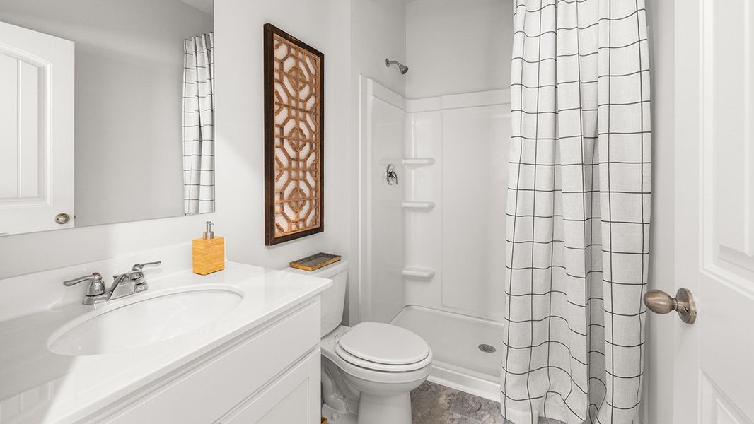 Representative furnished interior of a home built from the HANOVER by D.R. Horton in Lost Creek, Dallas (Image 8). Representative furnished interior of a home built from the HANOVER by D.R. Horton in Lost Creek, Dallas (Image 8).