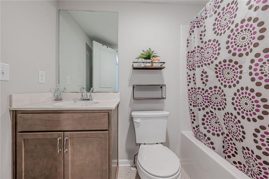 Furnished interior view inside a new home in , Atlanta (Image 31).