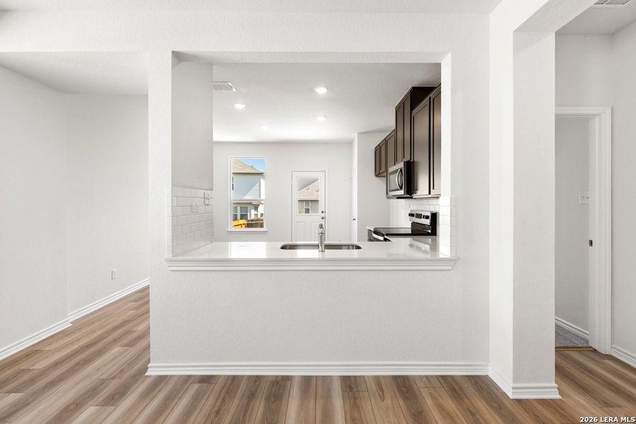 Furnished interior view inside a new home in Knox Ridge, Converse (Image 11).