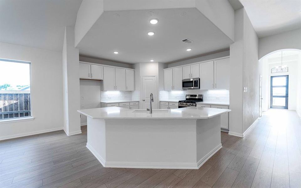 Furnished interior view inside a new home in La Terra, Celina (Image 9). Furnished interior view inside a new home in La Terra, Celina (Image 9).