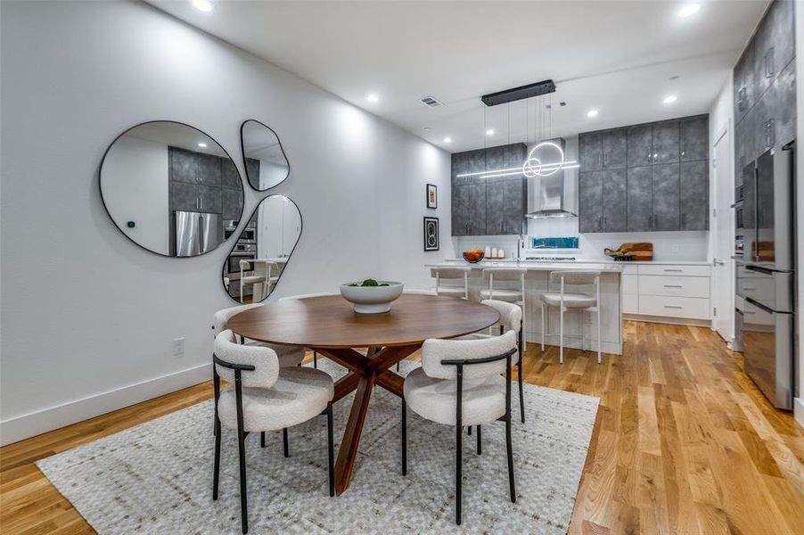 Furnished interior view inside a new home in Addison Reserve, Addison (Image 3).