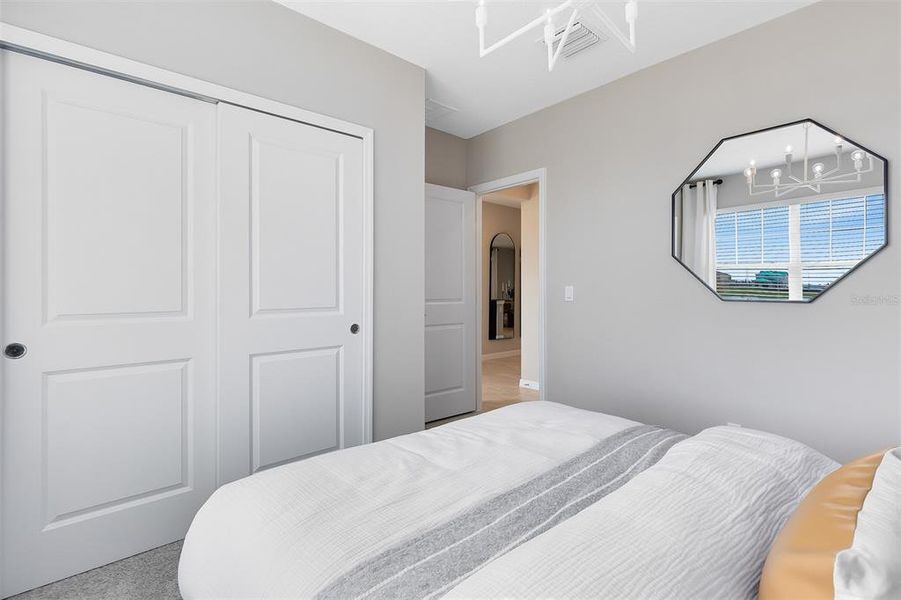 Furnished interior view inside a new home in EverBe, Orlando (Image 21).