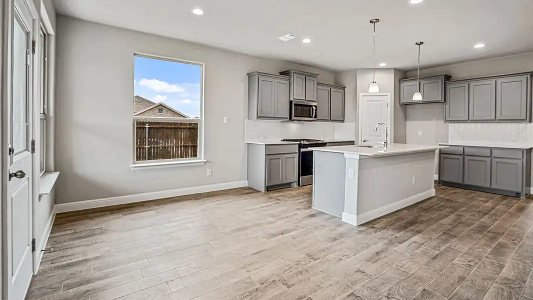Furnished interior view inside a new home in Parkerville Meadows, DeSoto (Image 13).