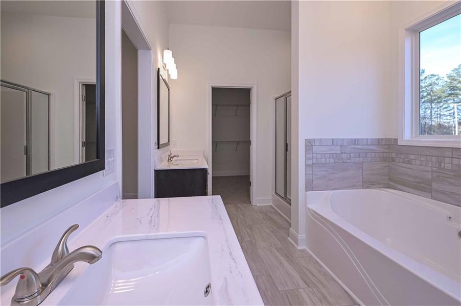 Furnished interior view inside a new home in , Buchanan (Image 11).