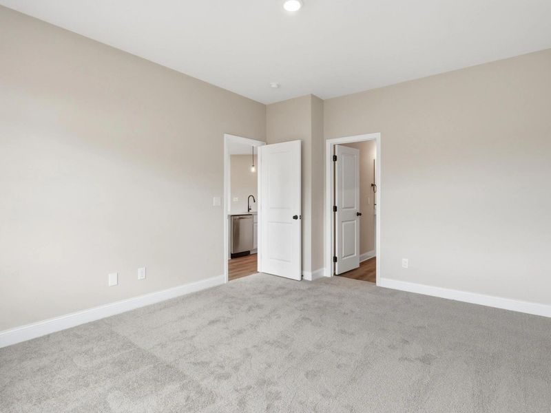 Representative unfurnished interior of a home built from the The Glen A by Davidson Homes LLC in Meadow Ridge Estates, Josephine (Image 19). Representative unfurnished interior of a home built from the The Glen A by Davidson Homes LLC in Meadow Ridge Estates, Josephine (Image 19).