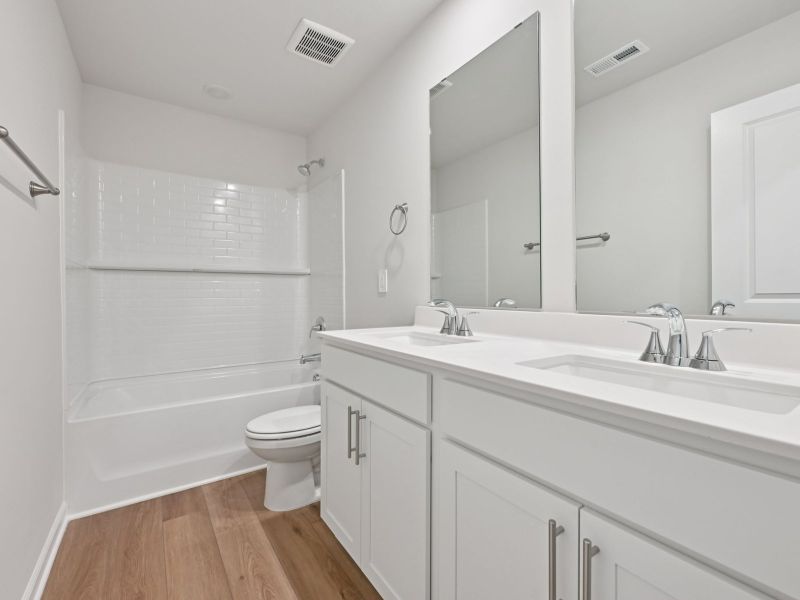 Furnished interior view inside a new home in Avalon Place - Signature Series, Durham (Image 6). Furnished interior view inside a new home in Avalon Place - Signature Series, Durham (Image 6).