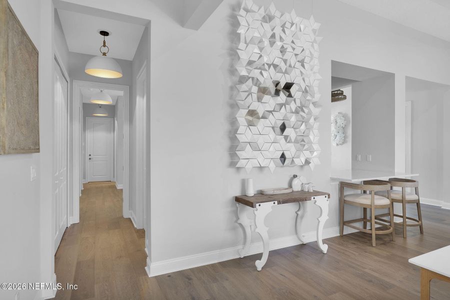 Furnished interior view inside a new home in Palmetto Cove, Ponte Vedra (Image 43).