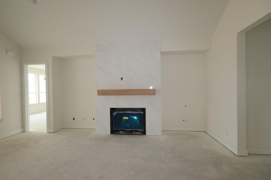 In-progress construction of a new home in Dunham Pointe, Cypress, TX (Image 12).