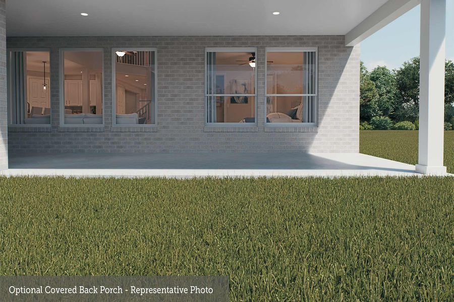 Representative exterior details of a home built from the The Courtney by David Weekley Homes in Edgewater Classic Series, Royse City (Image 4). Representative exterior details of a home built from the The Courtney by David Weekley Homes in Edgewater Classic Series, Royse City (Image 4).