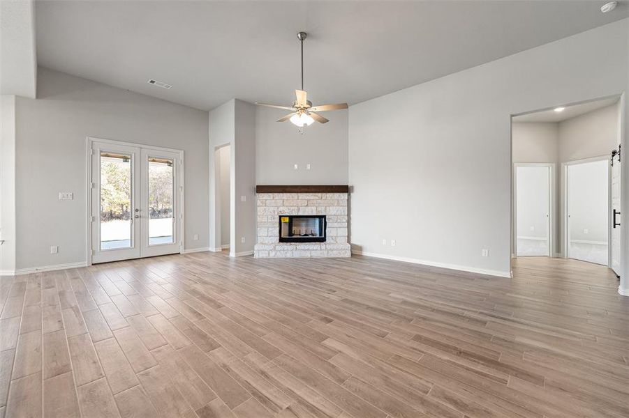 Spacious, unfurnished interior of a new home in Oak Grove Addition, Springtown (Image 39). Spacious, unfurnished interior of a new home in Oak Grove Addition, Springtown (Image 39).