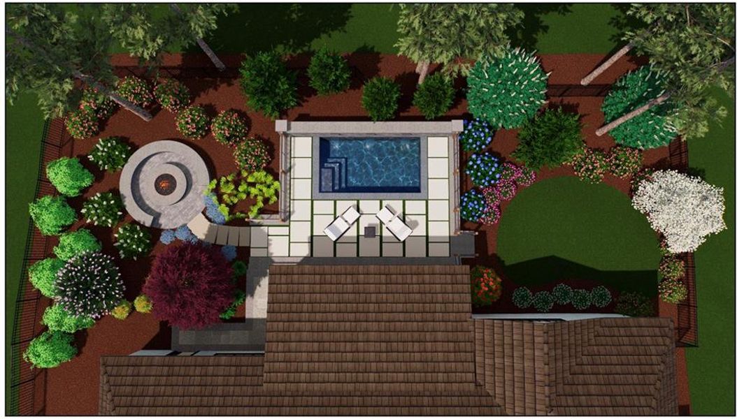 Front exterior of a new home in , Brookhaven, GA, highlighting curb appeal (Image 5).