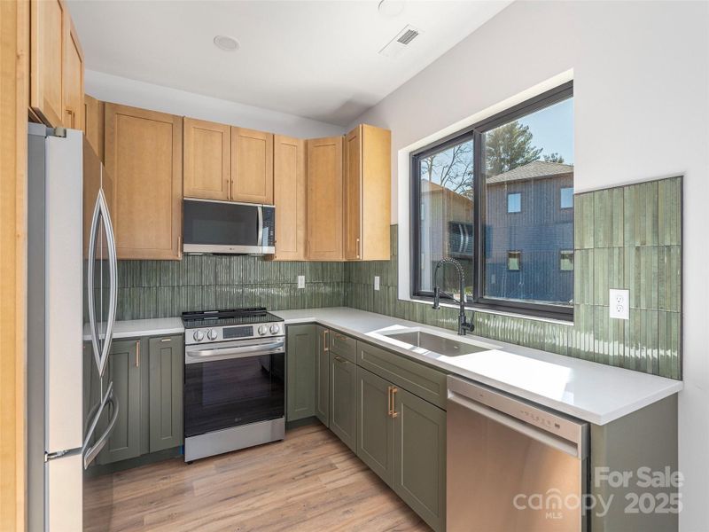 Furnished interior view inside a new home in , Waynesville (Image 6).