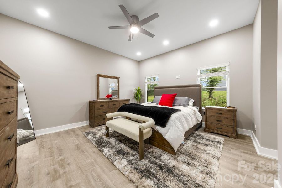 Furnished interior view inside a new home in , Bessemer City (Image 39).