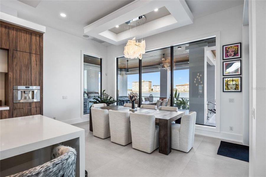 Furnished interior view inside a new home in , St. Petersburg (Image 24).