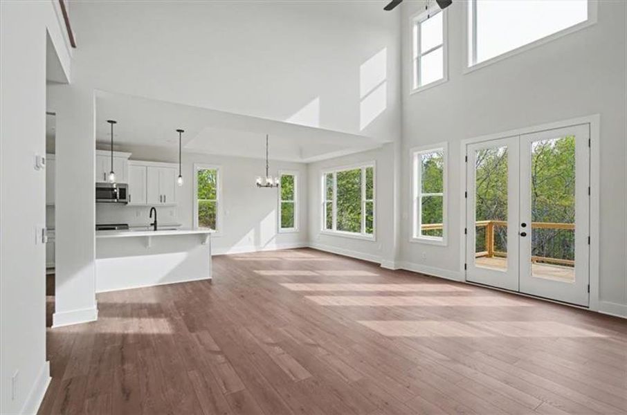 Spacious, unfurnished interior of a new home in , Waleska (Image 15). Spacious, unfurnished interior of a new home in , Waleska (Image 15).