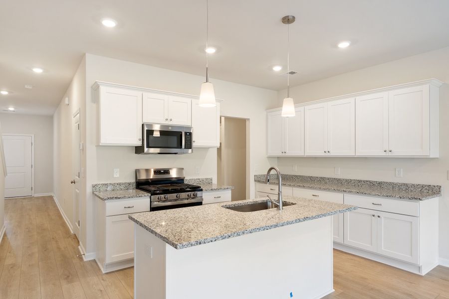 Furnished interior view inside a new home in Edwards Station, Taylors (Image 11).