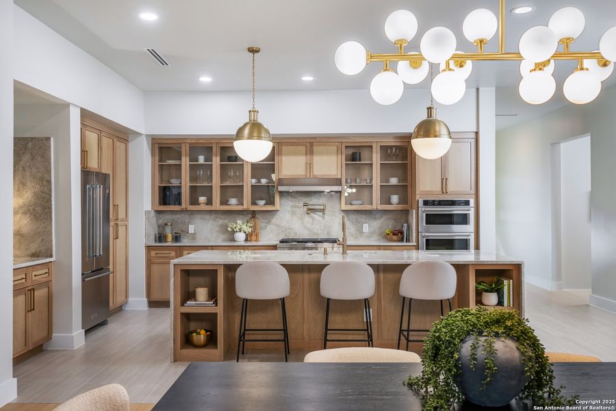Furnished interior view inside a new home in , San Antonio (Image 31).