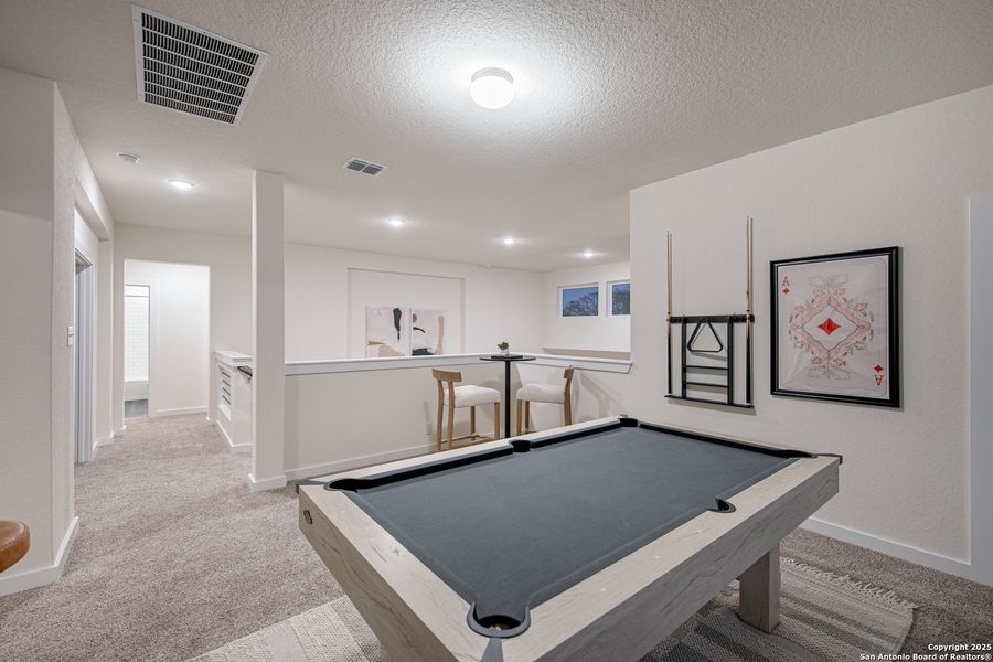 Furnished interior view inside a new home in Buffalo Crossing, Cibolo (Image 17).