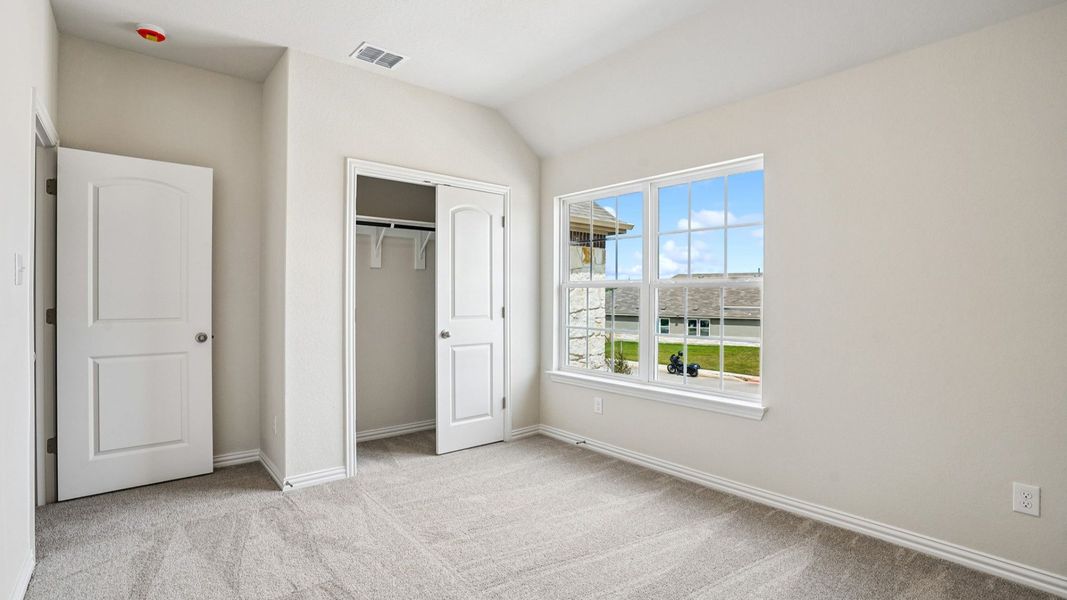 Furnished interior view inside a new home in Veranda, San Antonio (Image 29).