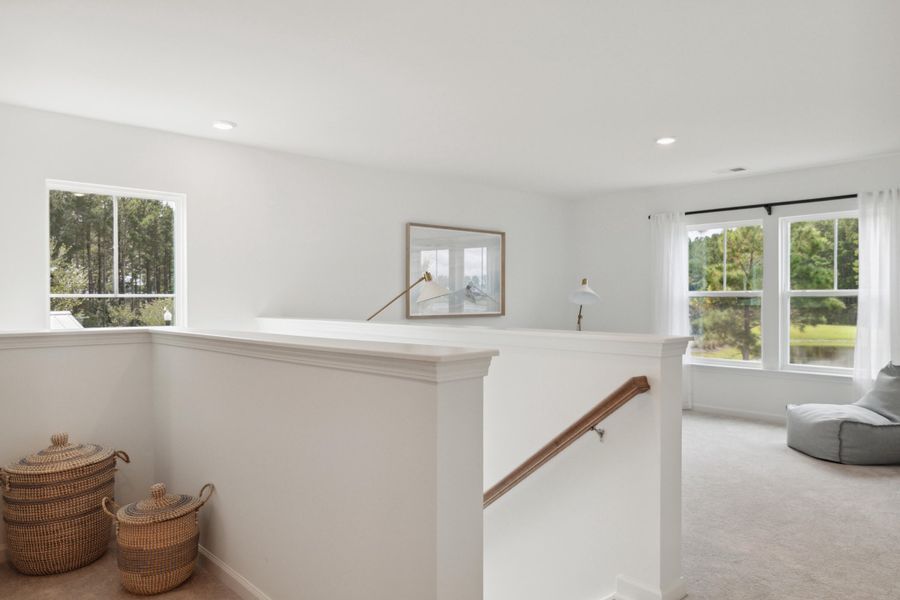 Furnished interior view inside a new home in , Summerville (Image 9).