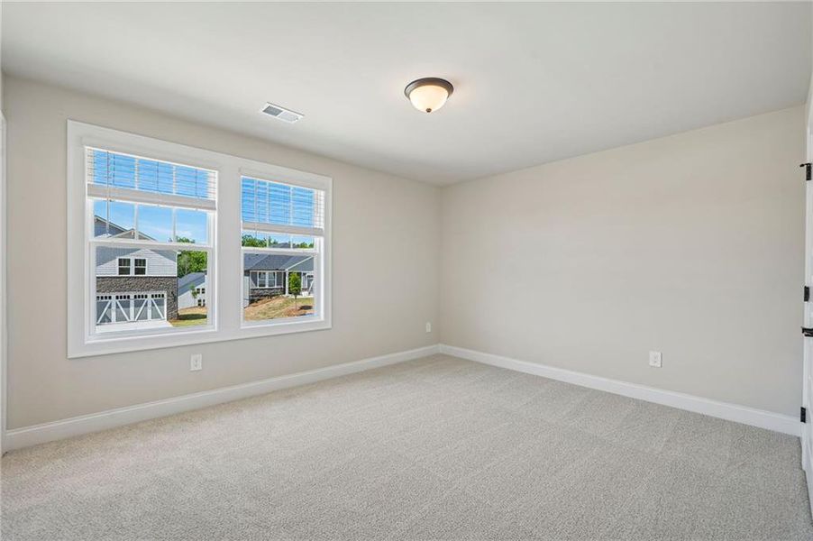 Spacious, unfurnished interior of a new home in Vines at Mill Creek - Legacy Series, Braselton (Image 30). Spacious, unfurnished interior of a new home in Vines at Mill Creek - Legacy Series, Braselton (Image 30).
