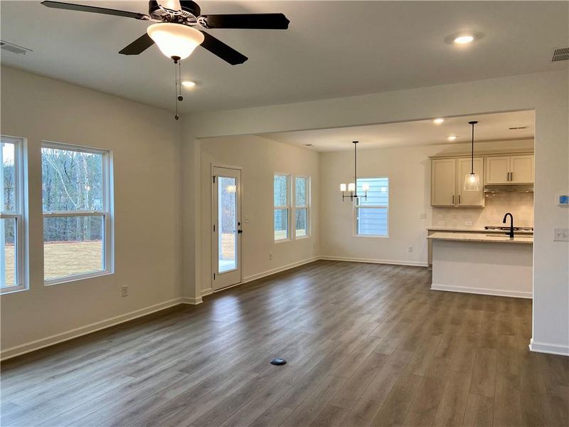 Spacious, unfurnished interior of a new home in Arbors at Richland Creek, Buford (Image 14).